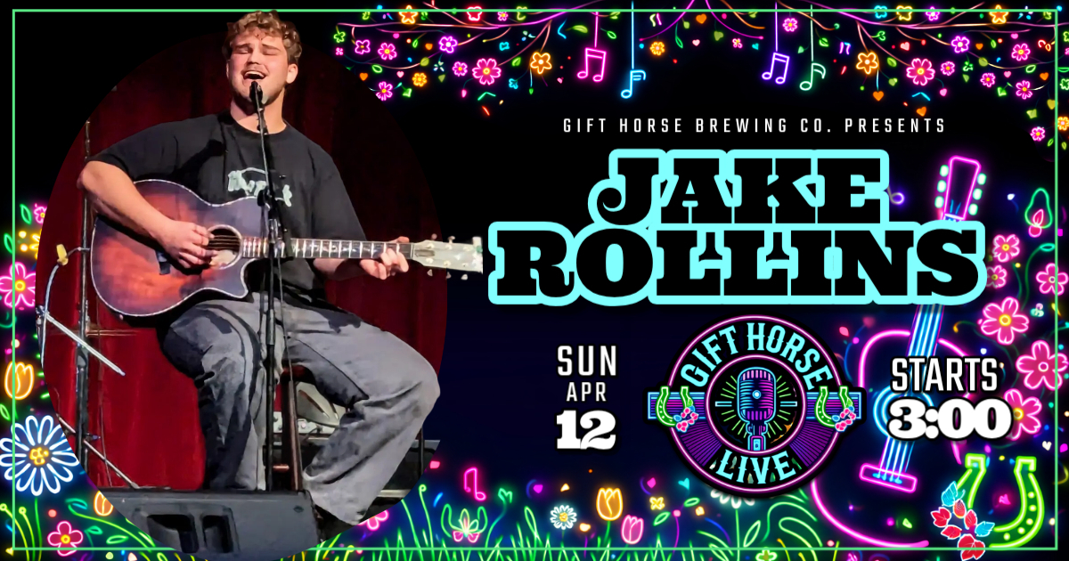 Jake Rollins - April 12 - 3PM